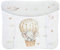 Ceba Baby® weiche Wickelauflage 75x72 cm - Baby Wickelunterlage - Wickeltischauflage für Junge und Mädchen - Wasserdicht, abwaschbar - OEKO-TEX® Standard 100 - Made in EU - Elefant im Ballon