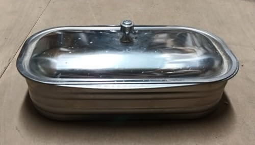 Bañera de agua para estufas y cocinas de leña nórdica/Lincar universal (cromada)