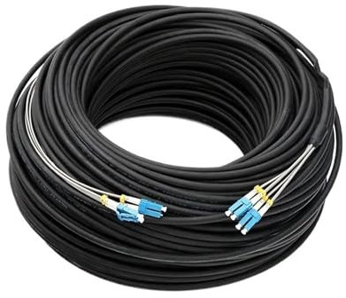 RGFDLJN Cavo Patch in Fibra CPRI for Esterni, 40 m, Cavo Patch multimodale a 4 Core(LC-SC MM)