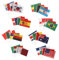 Toyvian 1 Set Bandiere Piccole Bandierine Resistente Per Sportivi E Celebrazioni Per Scuole E Decorazioni Estive 32 Pezzi