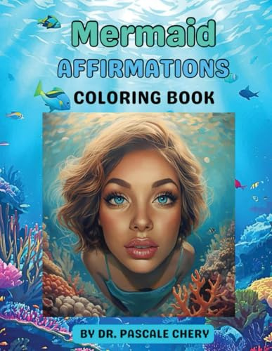 Mermaid Affirmations: Coloring Book