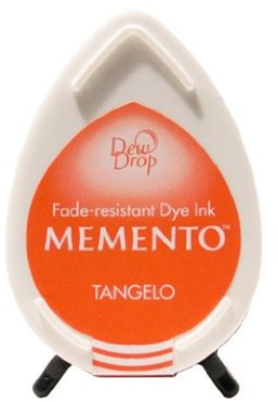 IMAGINE Memento Dew Drop Dye Ink Pad-Tangelo