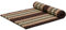 livasia Rollmatte Rollmatratze L breit bequem - 200x110x4,5cm - Gästebett Gästematratze 1 Person, Reisebett Kofferraum Outdoor, Thaimatte Kapok Garten Balkon handgefertigt (Braun)