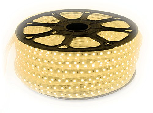 LED Strip 230 Volt mit 60x 5050 SMD pro Meter Warmweiß 10 Meter