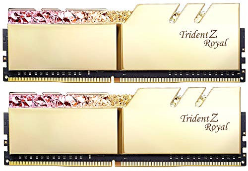 Trident Z Royal 16GB (2X 8GB) DDR4 4266MHz CL19 - Oro