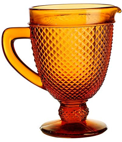 Vista Alegre Bicos - Jarra (1 unidad), color ámbar