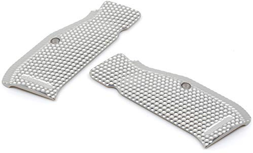 Armanov SpidErgo Gen2 Pistol Grips for CZ Shadow 2, SP01 and 75 Series - Long Version (Silver, Small)