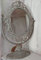 Arinosa Standspiegel Vintage Antik Metall Shabby Chic 30 x 12,5 x 42 cm