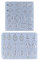 Silikonform für Ohrringe in Blumenform, geeignet für Epoxidharz, Basteln, Ohrringe, Schmuck, Basteln