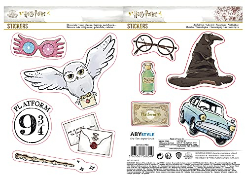 ABYSTYLE - HARRY POTTER Stickers Objets Magiques (16x11cm)