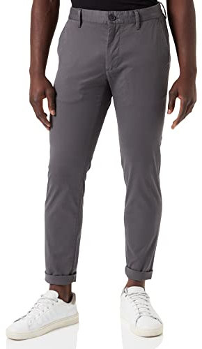 s.Oliver Herren Hose Lang Austin Slim Fit Pants, Schwarz, 34W 34L EU