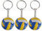 TOYANDONA 3 Stück Volleyball Schlüsselanhänger 3D Volley Schlüsselanhänger Fashion Wettbewerb Tasche Schlüsselanhänger Anhänger Beutel Volleyball Schmuck Geschenk Spieler