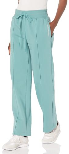 Emporio Armani Damen Emporio Armani Women's Loose Fit Iconic Terry Sweatpants, Arctic, XL EU