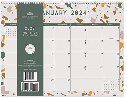 Bright Day Wochenkalender 2024 Speckles Spirale Juli 2023-Dezember 2024