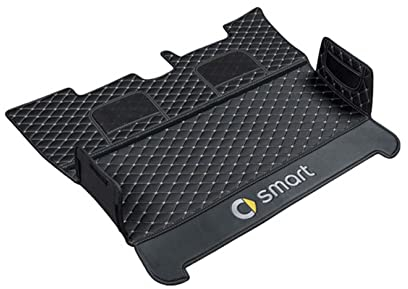 HEYCE Auto Kofferraummatte für Smart 453 Fortwo, Kofferraumwanne, Kofferraum-Schutzmatte schützt Ihren Fahrzeugteppich, Schützt vor Schmutz, Wasser, Schnee UVM,A
