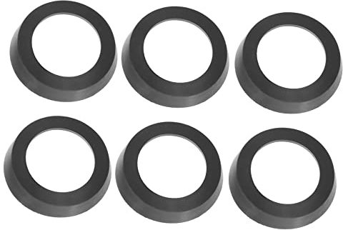 DOITOOL 6pcs Hand Pump Cup Pressure Washer Accessories Cup for Pitcher Pump Rubber Cup Pressure Washer Pumps Drive Accessories Replacement Cup Leather Pitcher Pump Seal Cup Old Fashioned