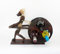 G6 Collection Weinregal aus Holz, handgefertigt, 43,2 cm, Tribal lustige Statue, Skulptur, Tiki-Flasche, Bar, handgefertigt, einzigartiges Geschenk, Heimdekoration, Akzentfigur, Dekoration,