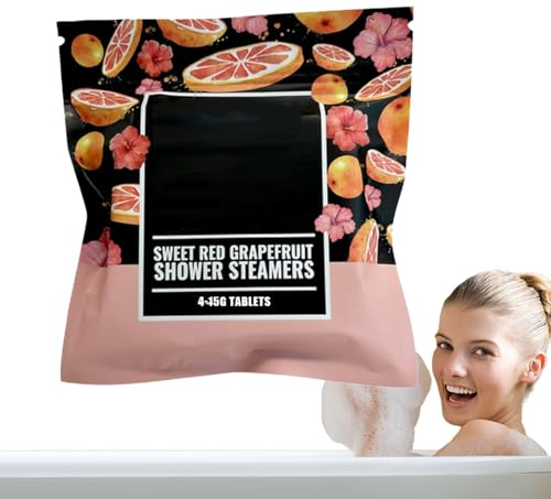 Swear Duschdampfer Geschenkset, Aromatherapie-Spa-Set, Duschbomben, Selbstpflege und Entspannung Stressabbau, Weihnachten Geburtstag Geschenke für Frauen und Männer