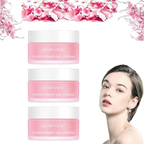 Porenfüllende Gel Creme Jiorniee, Jiorniee Primer, Jiorniee Pore Primer Gel Cream, Für alle Hauttöne Geeignet (3PC)
