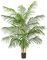 Palmier Artificiel Arnusa en Pot 180cm, Plante Artificielle Areca Interieur, Arbre Artificiel Décorative pour Salon Balcon Chambre Bureau (Pot Noir, 180cm)