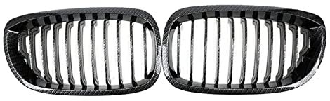 bairuibin Rejilla Frontal para Coche para BMW E46 Série 3 318Ci/320Cd/320Ci/M3 2003 2004 2005 2006,Parrilla de Radiador Rejilla Parachoques Delantero,Accesorios de Coche