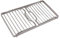 Folding Camping Grate, Stainless Steel Height, Draining Backpacking Grill, Camp Fire Cooking Rack for Outdoor Camping, Picnic Travel