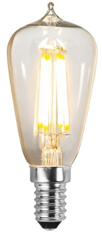 Star Trading LED Leuchtmittel Clear 3-Step Memory, E14, 2,5W, 30-250lm, Warmweiß, Retro, Dimmbar, 9,2 cm