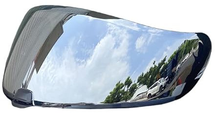 Motociclo Visiera for casco, pellicola antiappannamento C70 Shield for HJC C70 FG-17 FG-ST IS-17 HJ20M Visiera di ricambio for casco integrale (pellicola antiappannamento)(Silver-day Use Only)