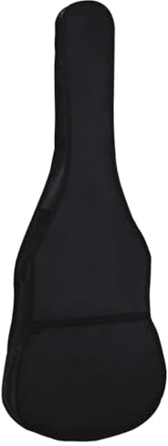 GeenYuu Custodia per chitarra classica in tessuto nero per chitarra classica da 1/2 (34), 94 x 35 cm, con tracolla, imbottitura e protezione impermeabile, ideale per concerti, viaggi e conservazione