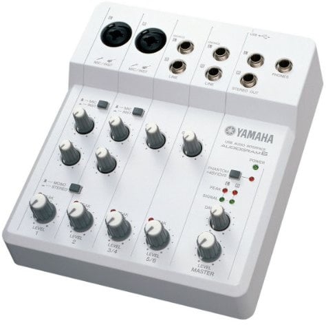 Yamaha AUDIOGRAM 6 Interface 6 canales de entrada