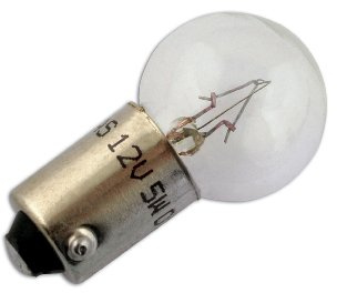 Connect 35224 Lucas Side & Instrument Bulb 12V 5W-Code 989 10pc
