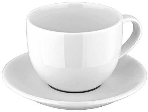 Judge Tea Cup And Saucer, 225ml, White