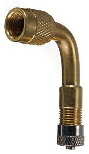 YiGo Reifenventil Verlängerung Adapter Reifen Ventilverlängerung für Auto Motorrad Scooter 90 Grad