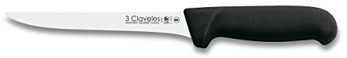 3Claveles 1297 - Cuchillo para deshuesar, 18 cm, 7 pulgadas