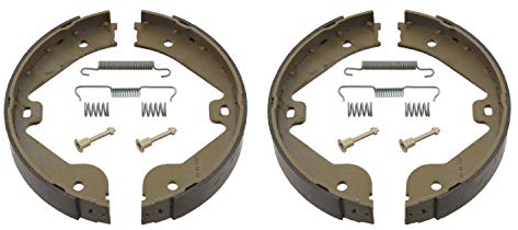 febi bilstein 28730 Bremsbackensatz für Feststellbremse, mit Anbaumaterial , 1 Stück