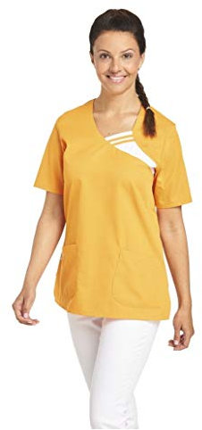 LEIBER Damen Schlupf-Jacke - kurzarm - Gr:- M, Farbe:- Sun