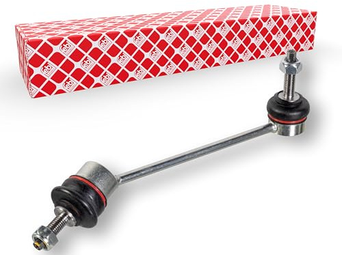 febi bilstein 42244 Verbindungsstange mit Sicherungsmuttern, 1 Stück | Kompatibel mit: JAGUAR F-TYPE Cabriolet, F-TYPE Coupe, S-TYPE II, XF I, XF SPORTBRAKE, XJ, XK II Cabriolet, XK II Coupe