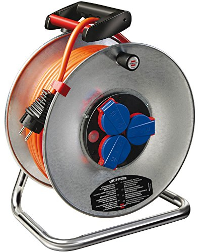 BRENNENSTUHL Kabeltrommel Garant N07V3V3 K35 3G1.5 Länge 40m IP44, 1198338