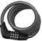 ABUS spiral cable lock Numero 5510C/180 with SCMU holder - Bicycle lock with practical combination cylinders - security level 3