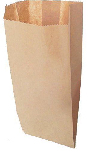 IMBALLAGGI 2000 - Sacchetti Alimenti in Carta Kraft Avana, Ideali per Confezionare Cibo e Pane - Confezione da 1000 Pezzi (17x34cm)