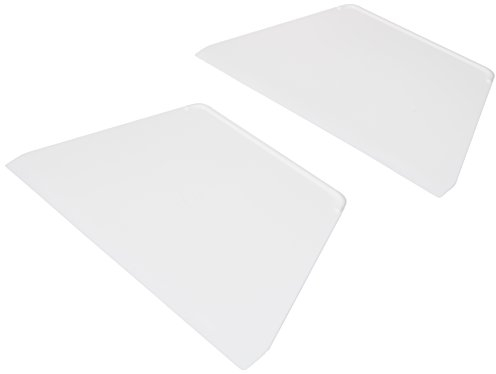 FMprofessional brown 2 Teigschaber Trapez, Kunststoff, ca. 22cm, 2-Einheiten