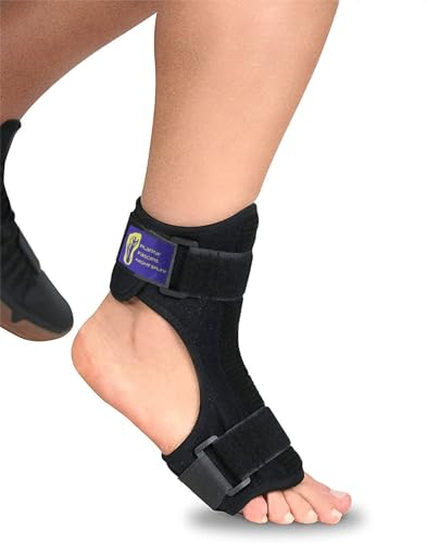 Férula plantar - Férula dorsal nocturna para Fascitis plantar - Tobillera, Soporte ortopédico de estiramiento del pie ergonómico con barra flexible - Tendinitis de Aquiles, espolones, dolor de talón