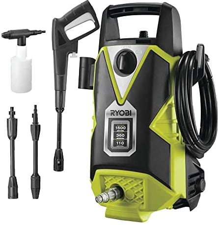 RYOBI Alta potenza 110 bar, 1500 W