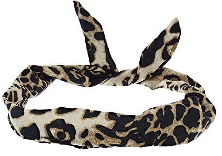 Zac's Alter Ego Multi Shade Animal Print Leopard Print Wire Headband