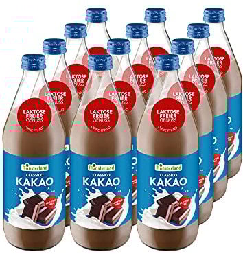 Münsterland Kakao-Drink laktosefrei, 12er Pack (12 x 500ml)