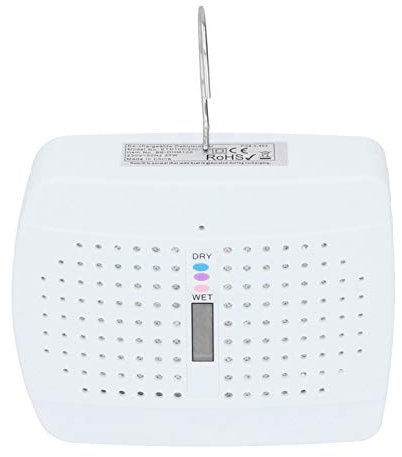 Deshumidificador portátil, mini deshumidificador de aire USB pequeño compacto ultra silencioso de 500 ml con apagado automático, para Sótanos, hogar, dormitorio, baño, garaje, armario, caravana