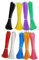 Attache de câble en nylon de couleur 150mm x 2.5mm, attache de câble en nylon 9 couleurs au total 450 pièces, orange rose jaune noir bleu rouge violet vert blanc 50 pièces chacune