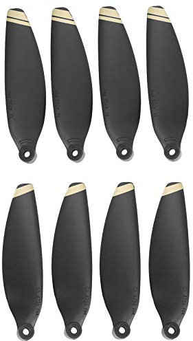 VGEBY Drohnenpropeller, 2 Paar Propeller Ersatz Ersatzteil Drohnenzubehör Kompatibel für DJI Mavic Mini 2(Goldrand) Zubehör Für Modellflugzeuge