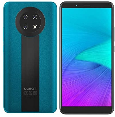 CUBOT Note 9 - Smartphone de 5.99 HD, 3GB y 32GB, Cámara de 16 MP, Batería de 5900mAh, Android 11, Procesador OctaCore, Color Verde