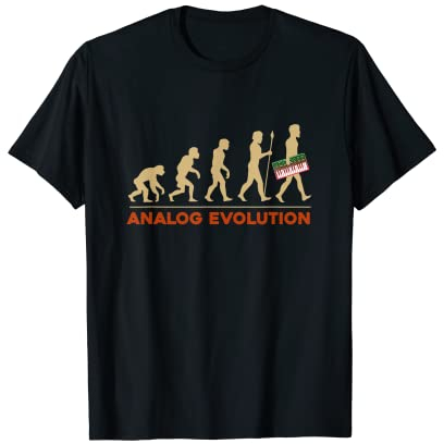 Evolution Synth Keyboard Analog Synthesizer T-Shirt